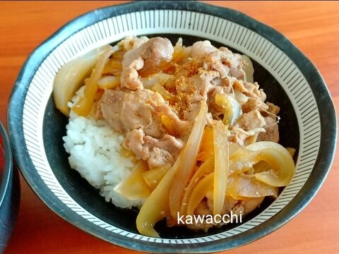 忙しい時のお助けメニュー♡豚丼